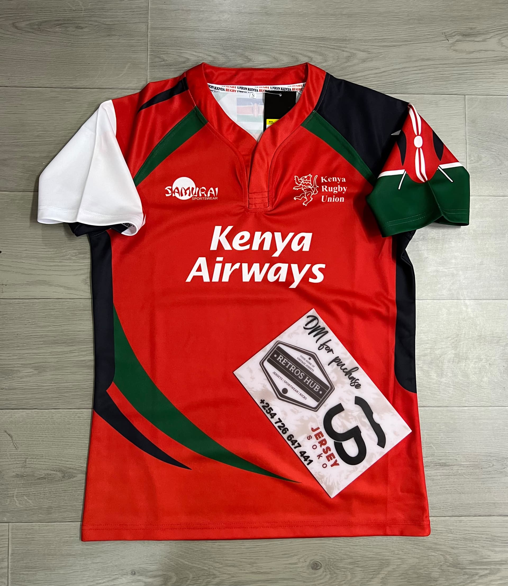 Kenya Sevens (Shujaa) Rugby Jersey – Kenya Rugby Union