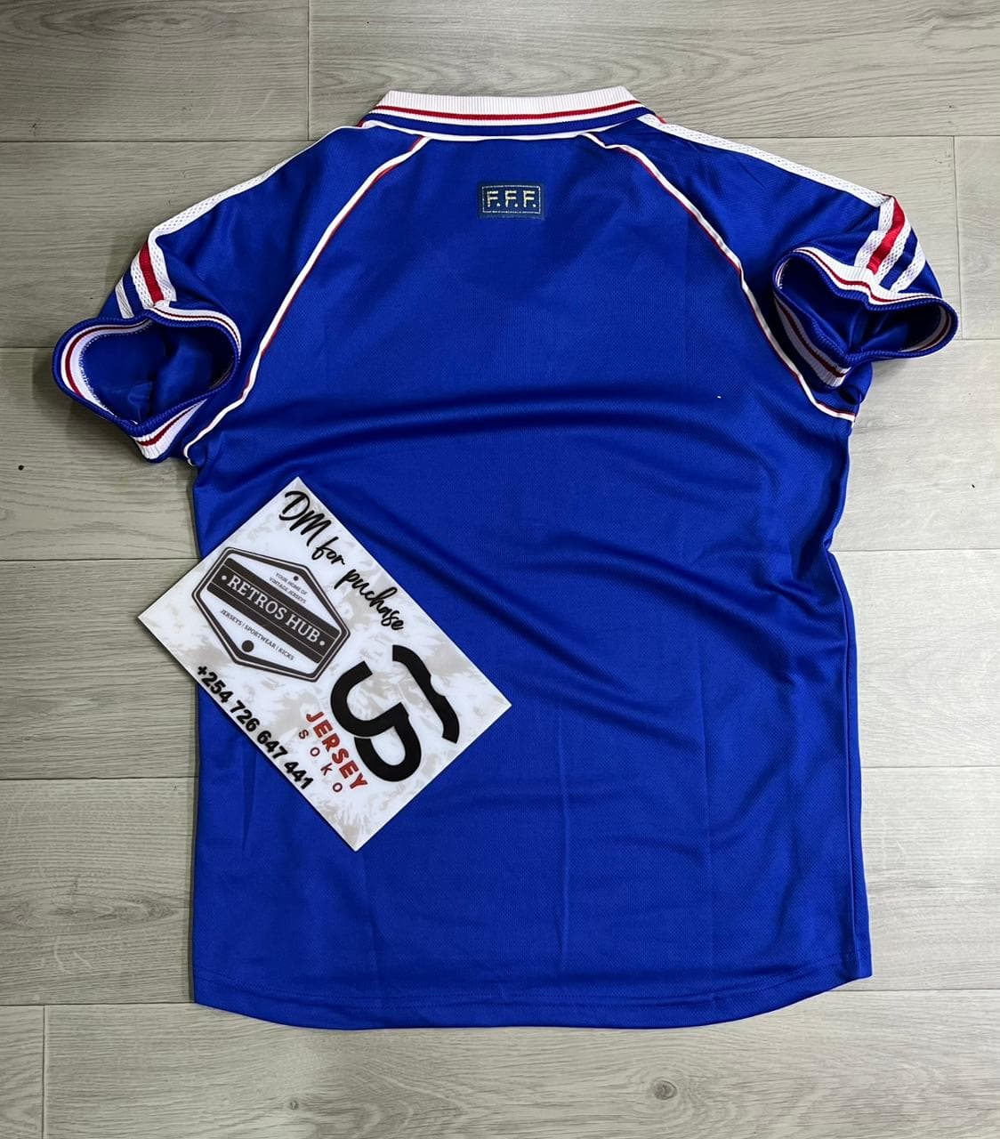 France 1998 World Cup home jersey — image 2