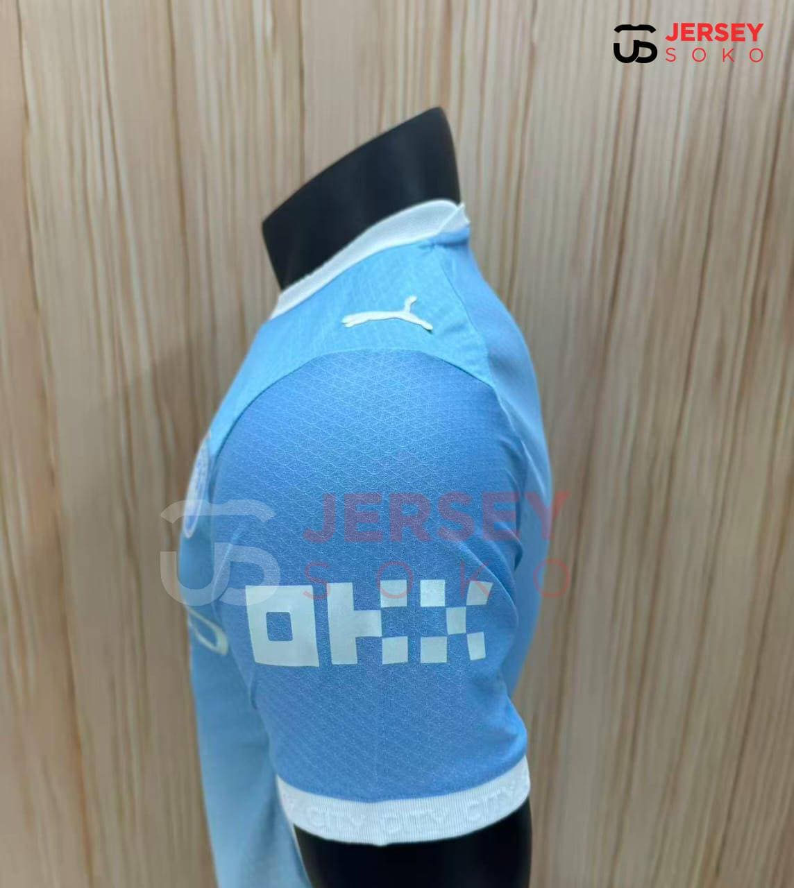 Puma Manchester City 2026/27 Home Authentic Player Version Short-Sleeve Jersey — image 4