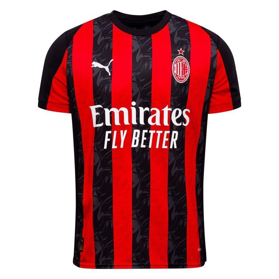 AC Milan Home Kit - Season 2025/26 (Fan Version)