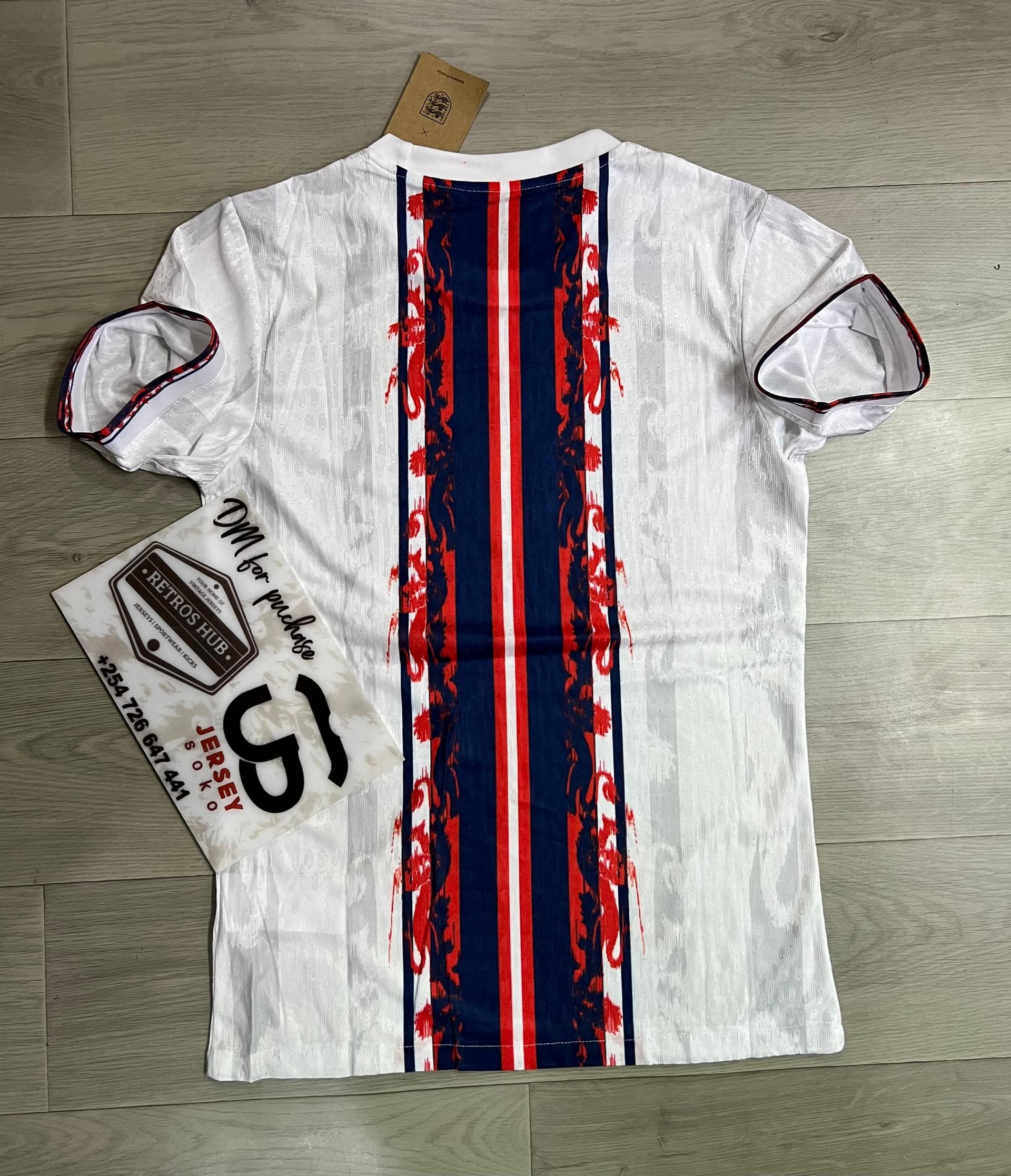 Nike × Palace England Dri-FIT Football Jersey / Pre-Match Top (Limited Edition Collaboration) — image 2