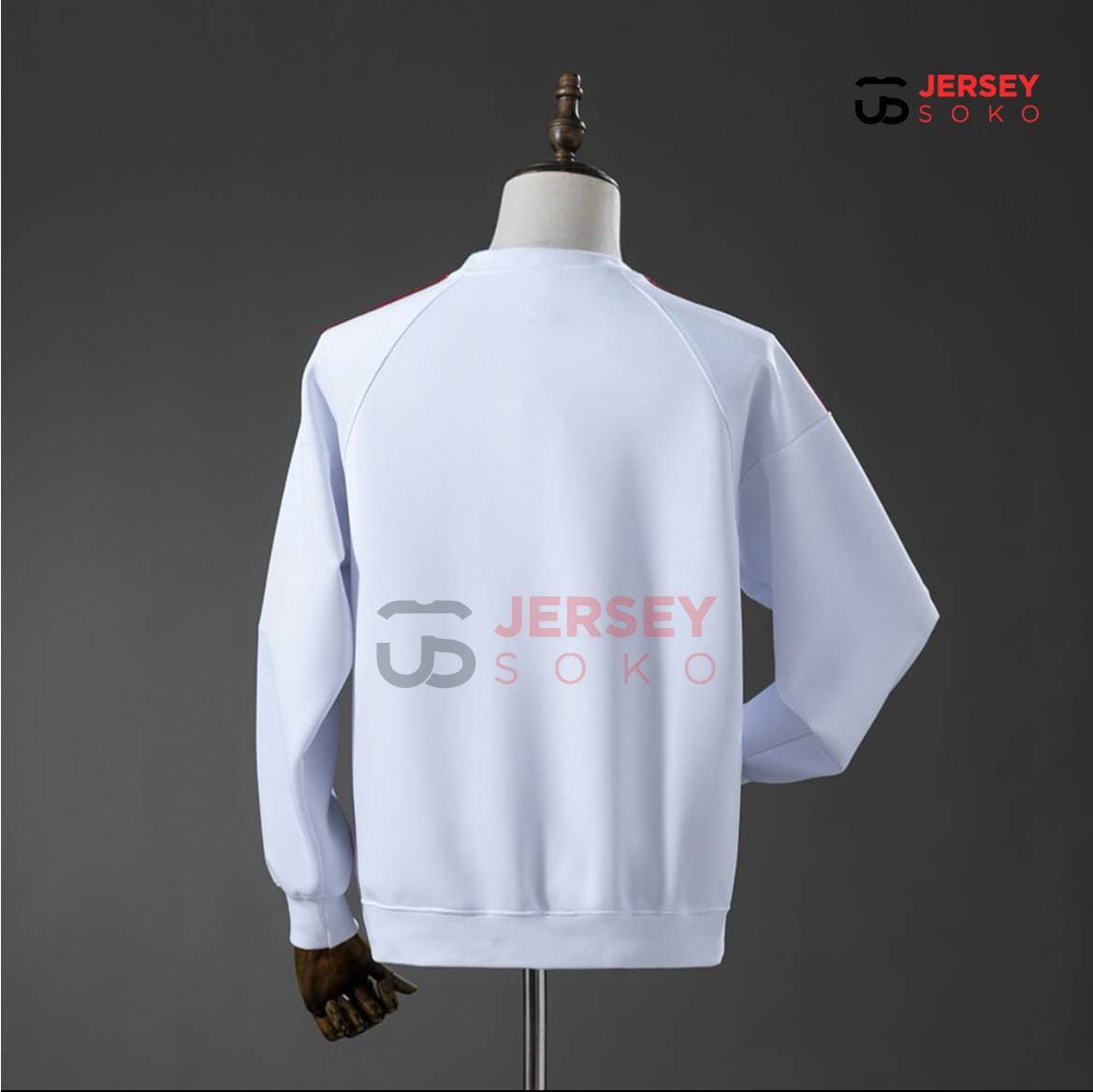 Adidas FC Bayern Munich Color-Block Crewneck Sweatshirt — image 2