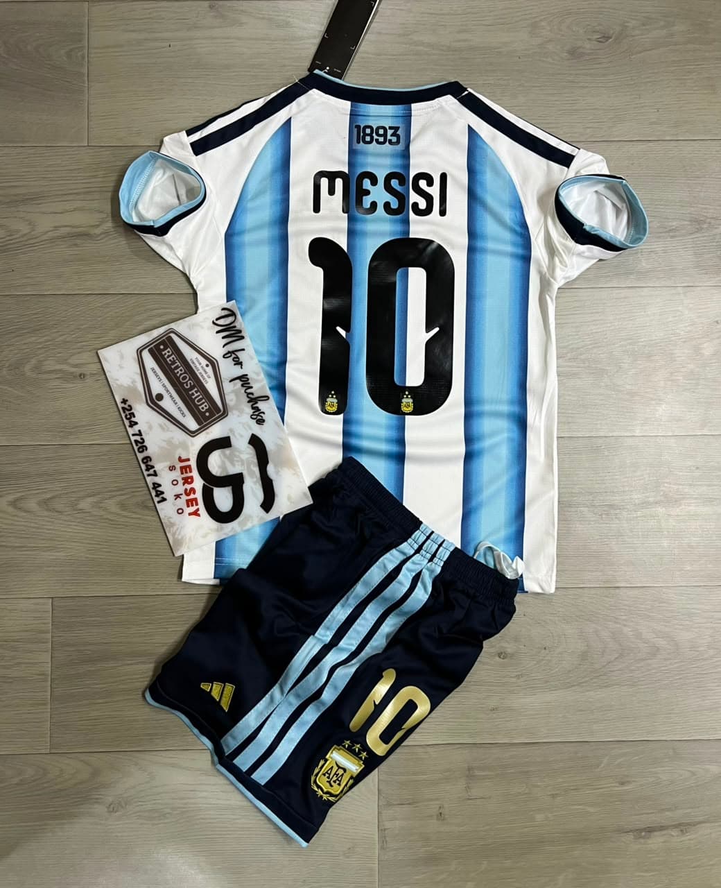Argentina National Team 2026 World Cup Home Kids — image 2