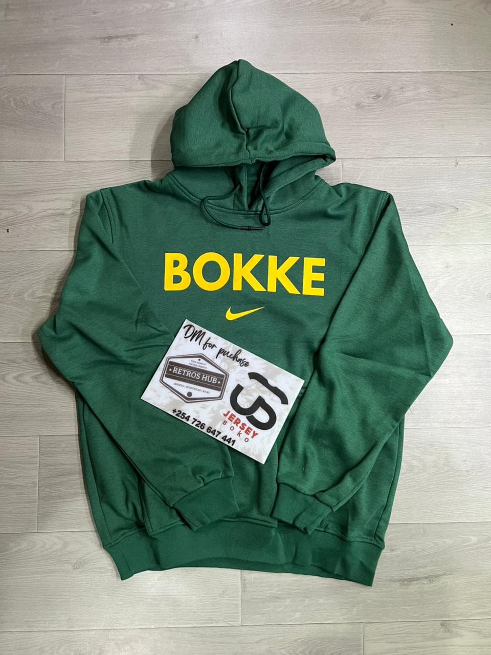 South Africa Springboks "Bokke" pullover hoodie