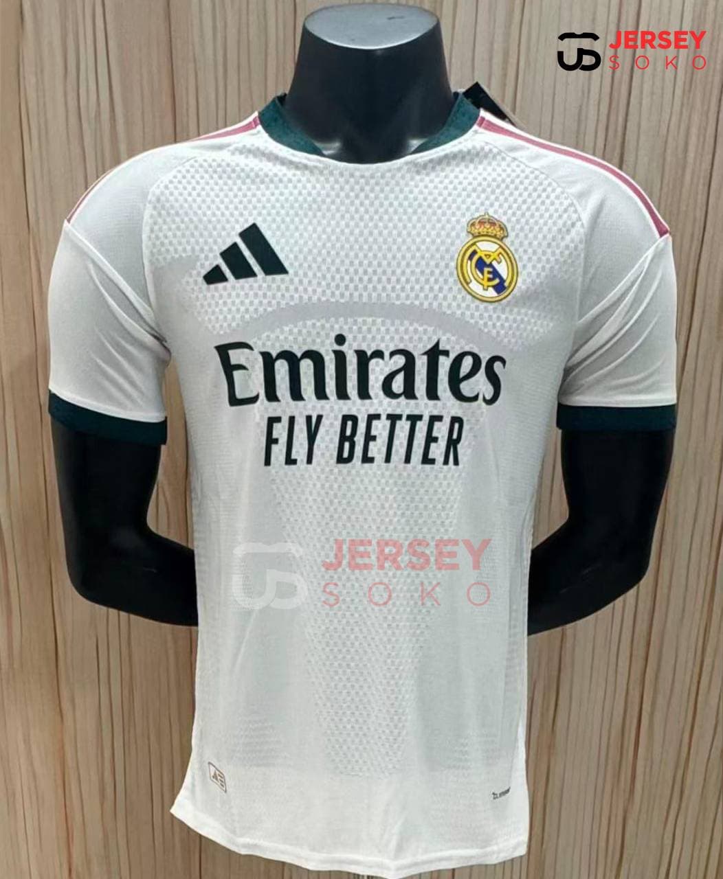 Adidas Real Madrid 2026/27 Home Authentic Player Version Short-Sleeve Jersey