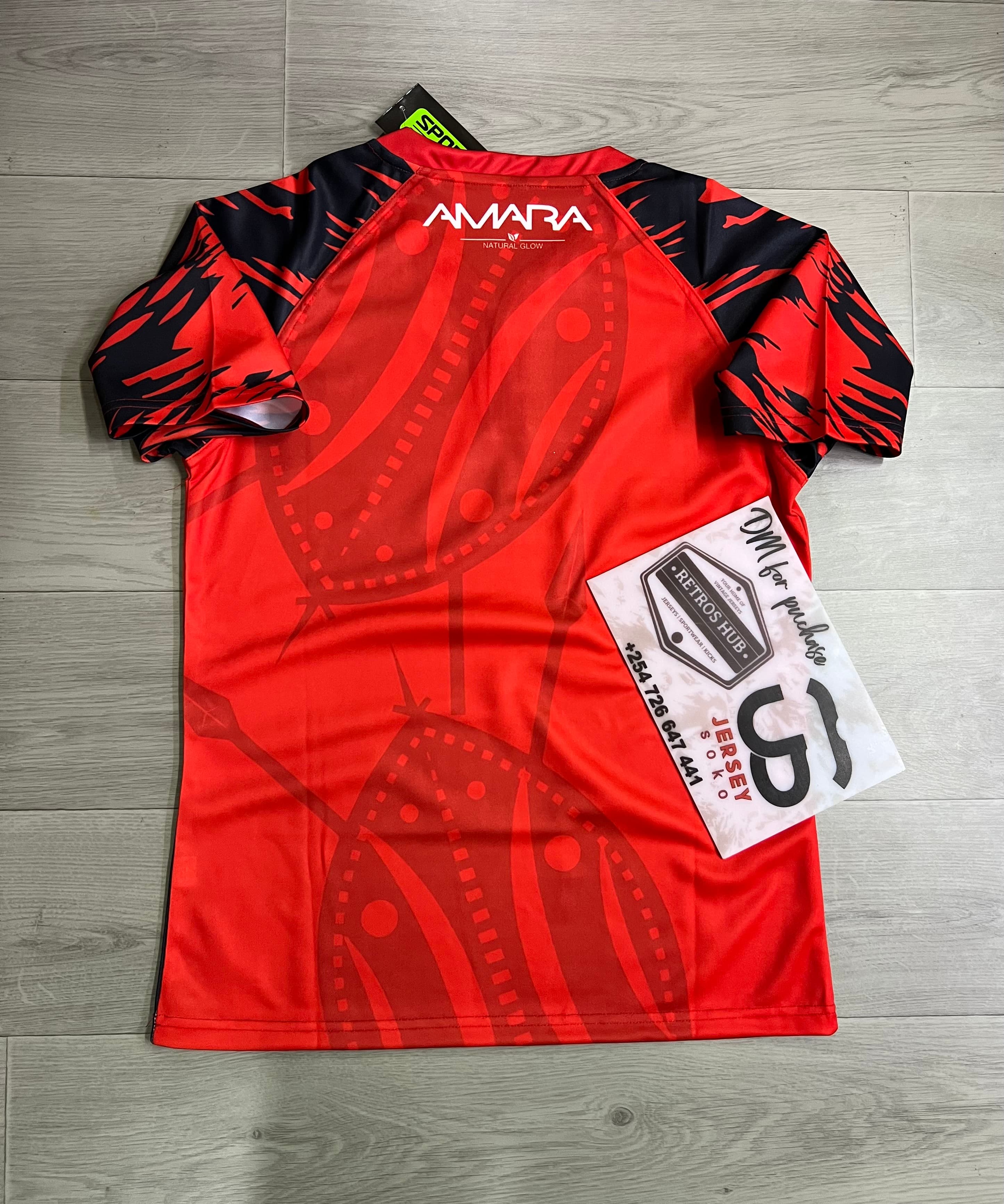 Kenya Rugby Union (KRU) 2025/26 home jersey — image 2