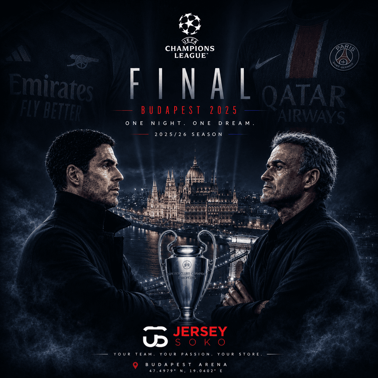 Arsenal vs PSG: A Champions League Final Stitched in History