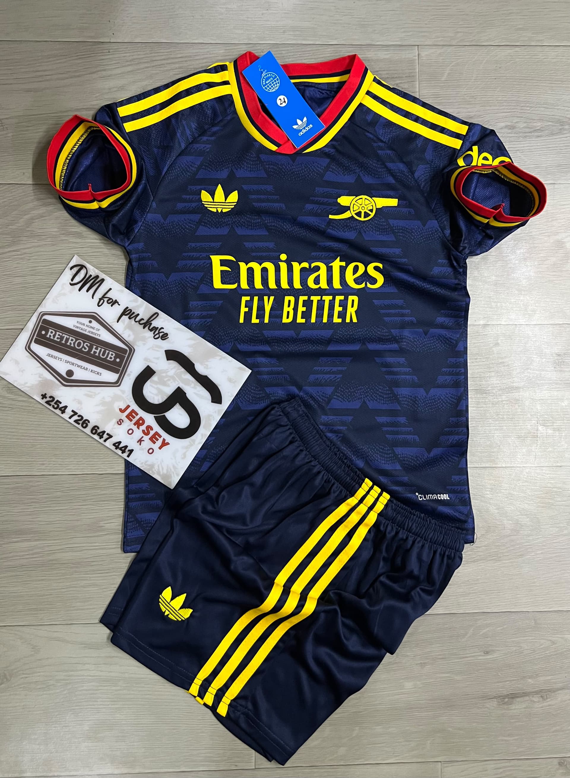  Adidas Arsenal FC 2026/2027 Away Kids