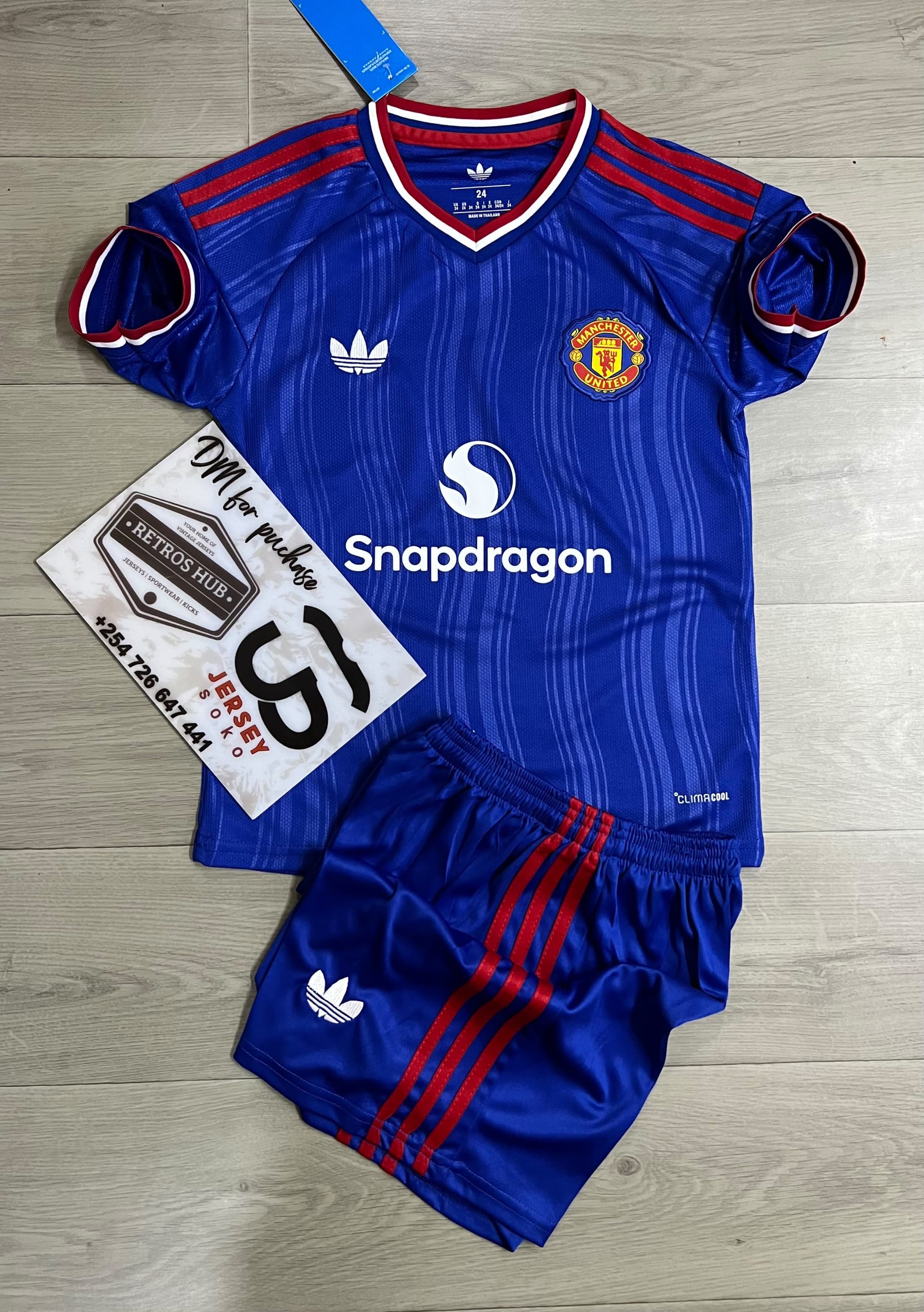 Adidas Manchester United 2026/2027 Away Kids