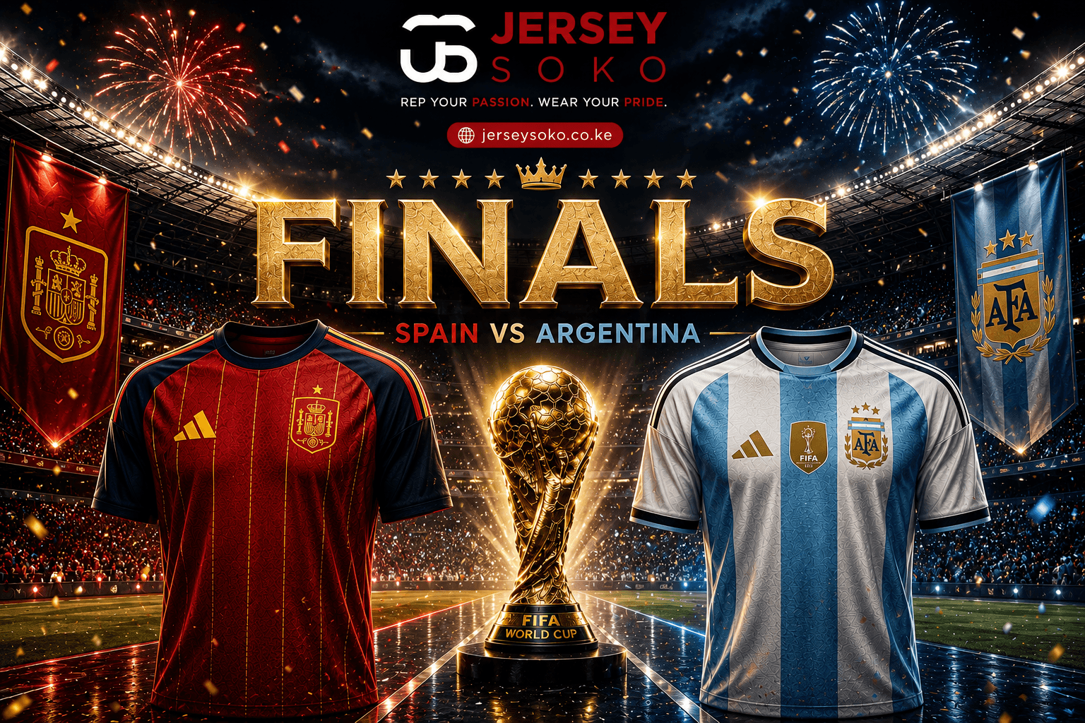 The Ultimate All Adidas Showdown: Spain vs Argentina 2026 World Cup Final Jersey Guide