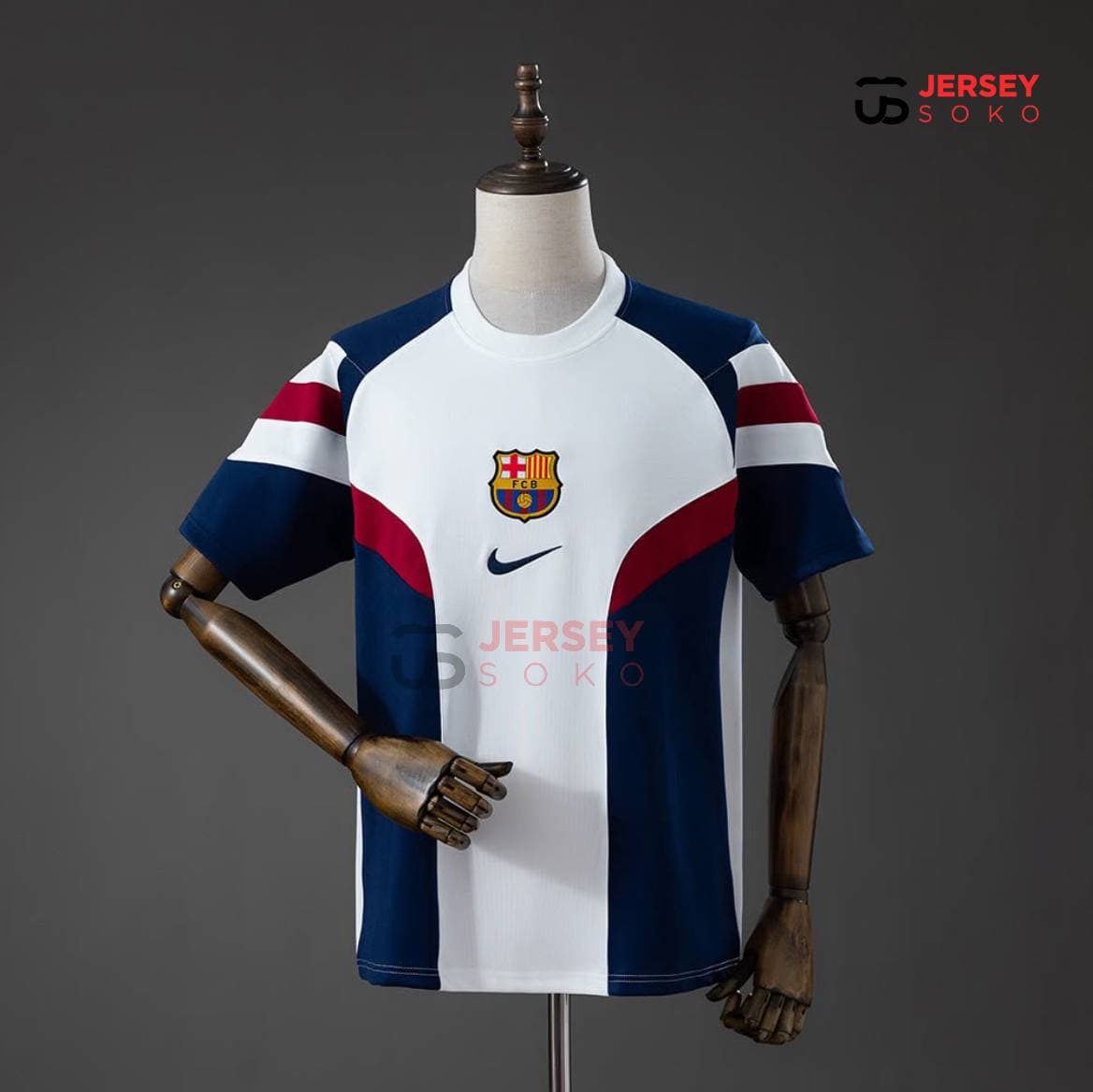 ​Nike FC Barcelona Color-Block Short-Sleeve Jersey